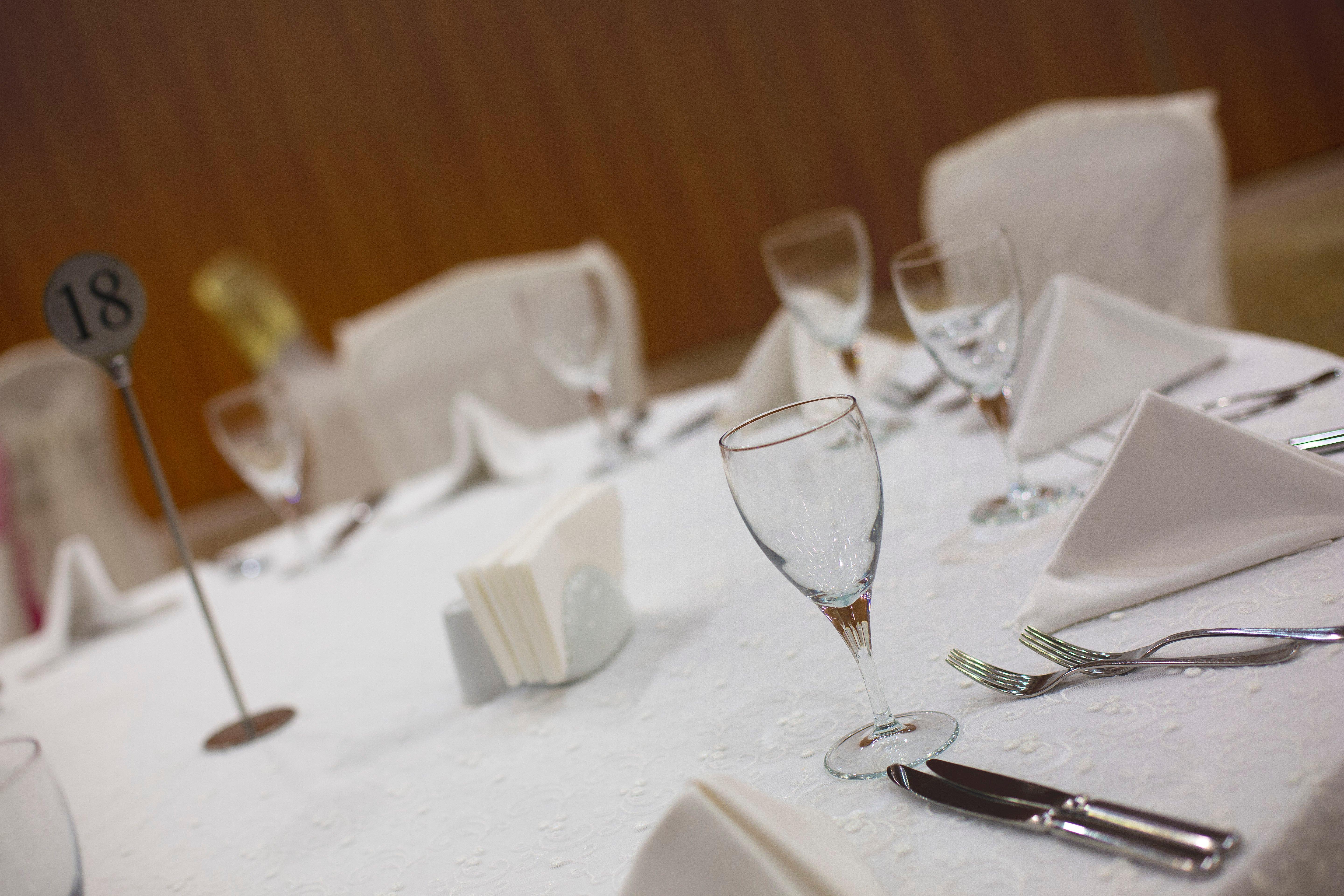 Hotel Crowne Plaza Antalya By Ihg Zewnętrze zdjęcie A table set for a formal dinner